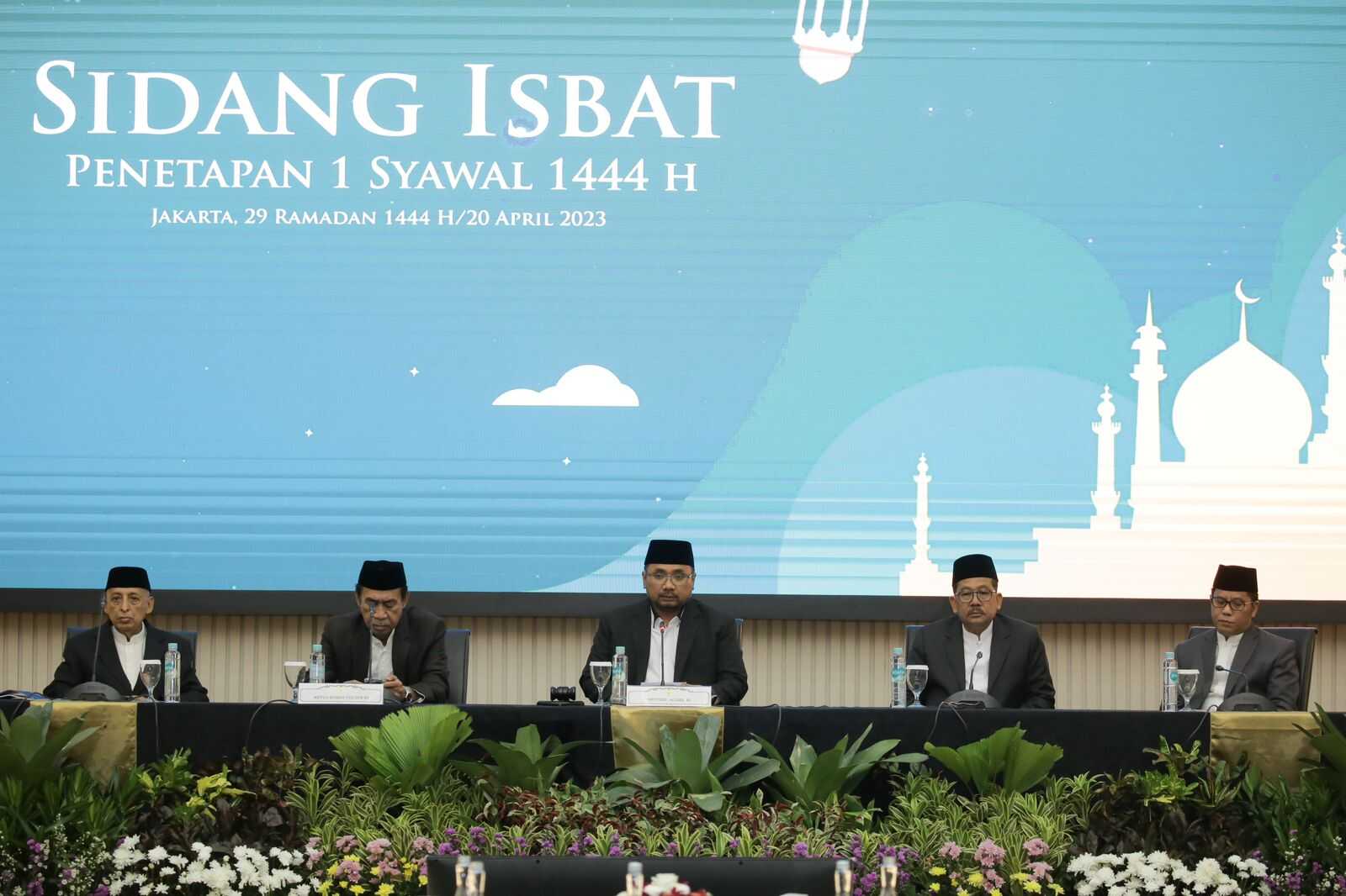 Pemerintah Tetapkan 1 Syawal 1444 Bertepatan Sabtu 22 April 2023